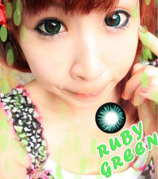 Big Eyes Lenses - I.Fairy - Ruby Green